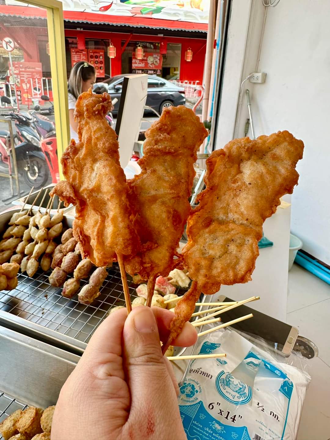 Image of Bangkok Foodie Night Made Easy: Banthat Thong Street Eats & Rooftop Views