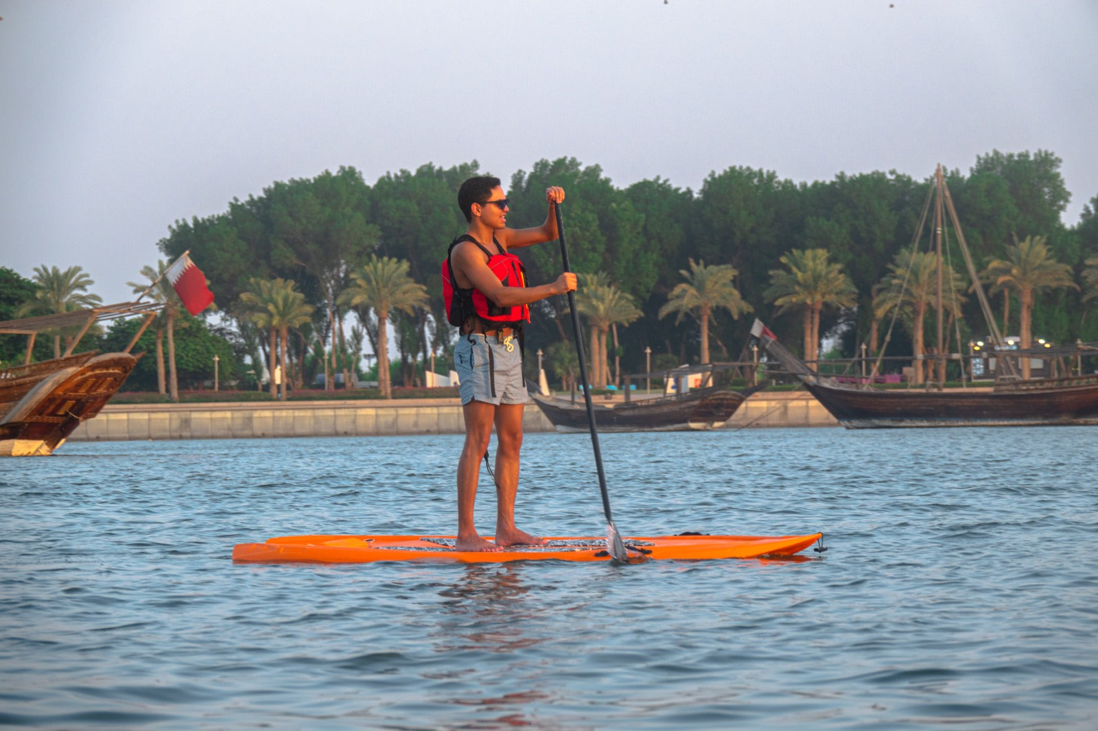 City Waters Escape: Kayaking & SUP Adventure at MIA Park, Doha