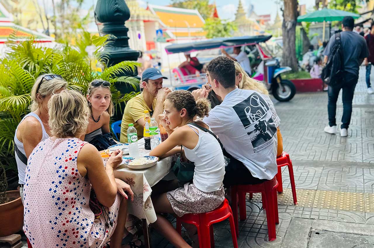 Image of Bangkok Bliss: A Culinary, Temple and Tuk-Tuk Adventure (Morning Tour)