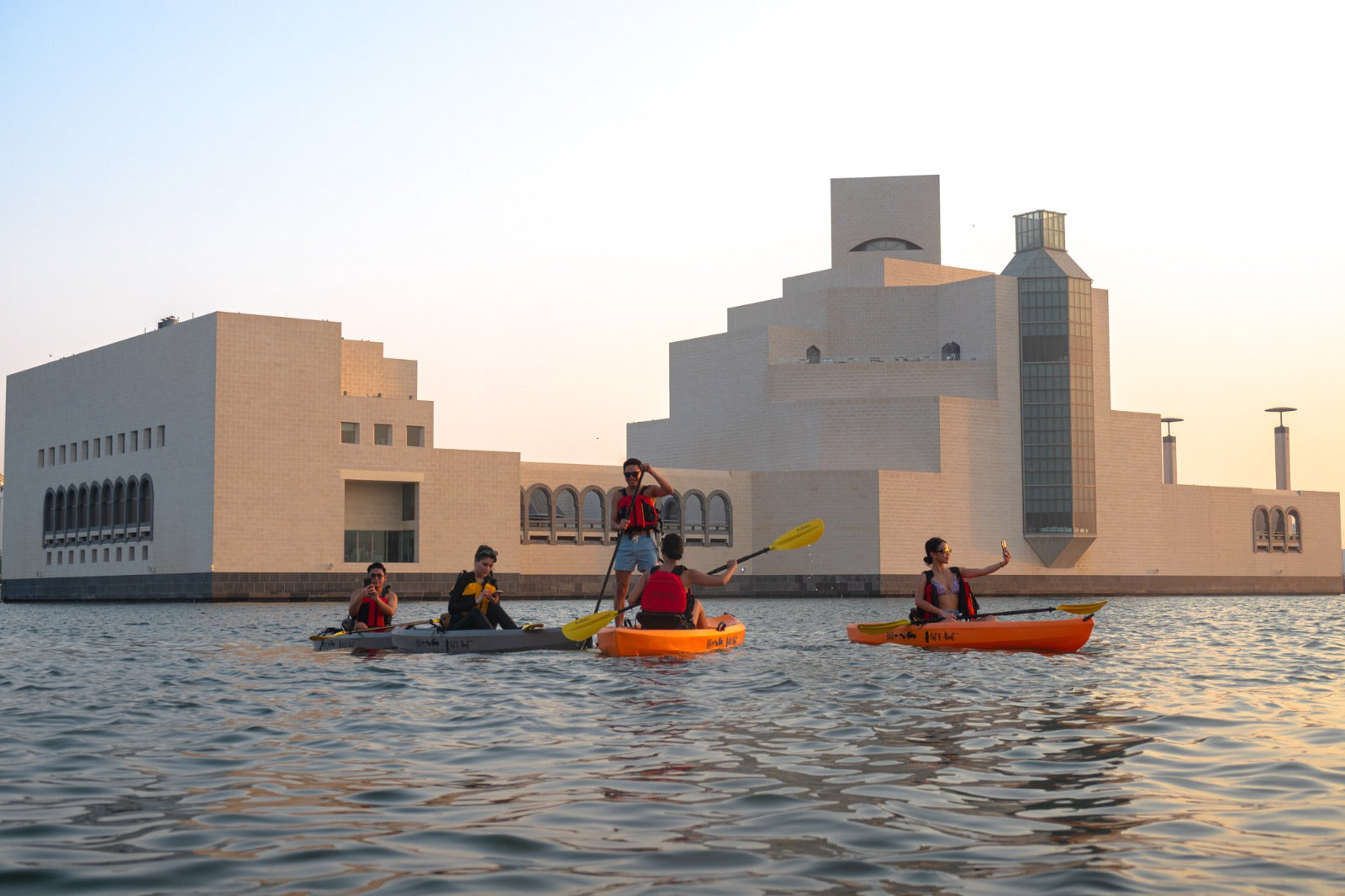 Image of City Waters Escape: Kayaking & SUP Adventure at MIA Park, Doha