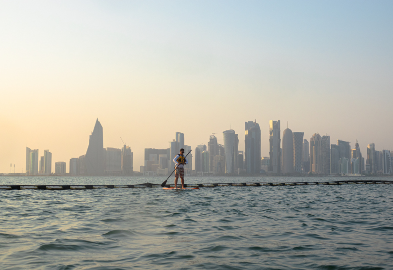 Image of City Waters Escape: Kayaking & SUP Adventure at MIA Park, Doha