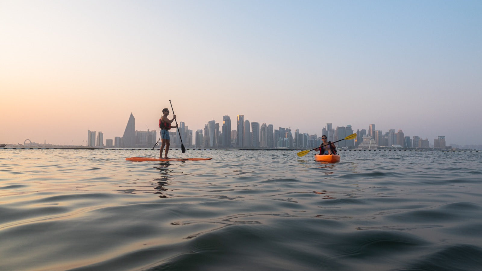 Image of City Waters Escape: Kayaking & SUP Adventure at MIA Park, Doha