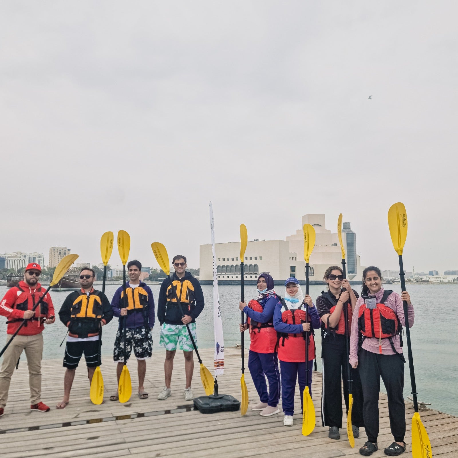 Image of City Waters Escape: Kayaking & SUP Adventure at MIA Park, Doha
