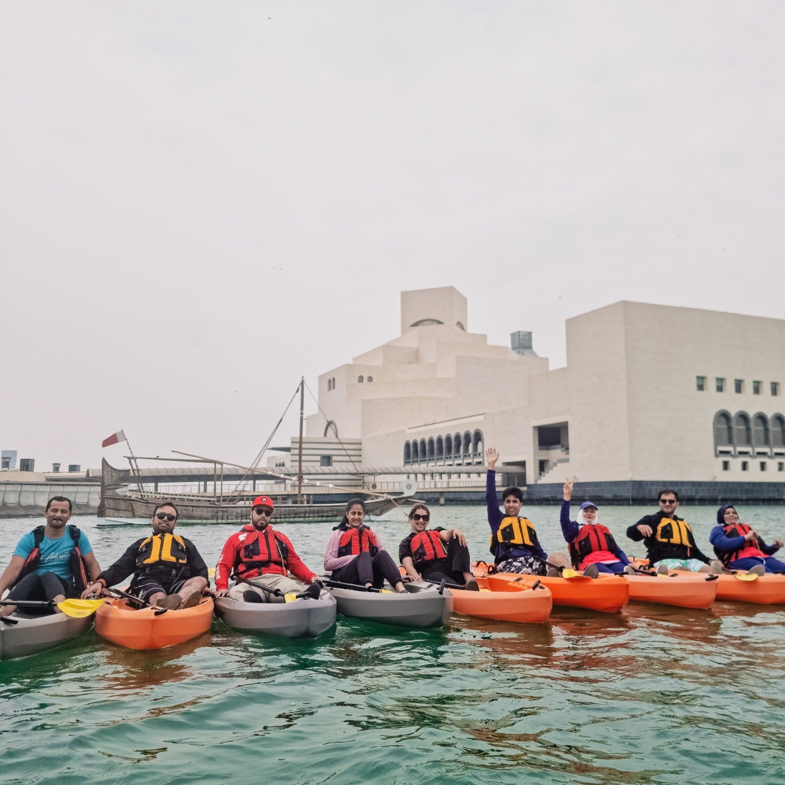 City Waters Escape: Kayaking & SUP Adventure at MIA Park, Doha