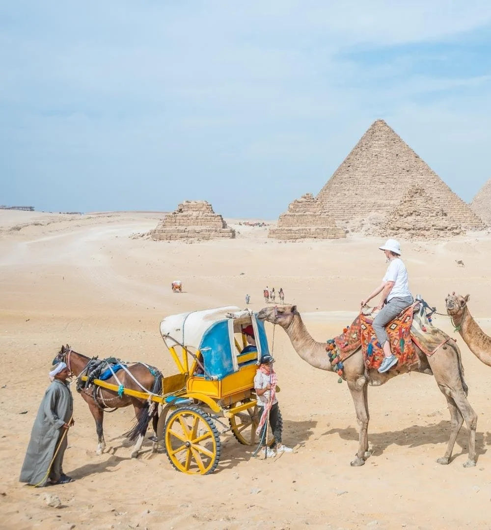 Image of Giza Pyramids Horseback & Carriage Tour – Desert Ride