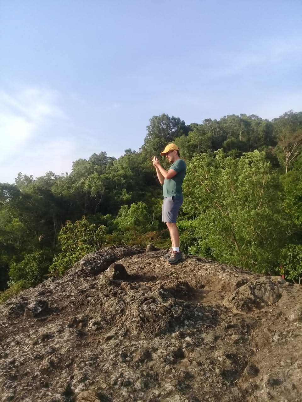 Yogyakarta Day Tour: Gunung Api Purba Trekking, Goa Pindul Tubing, Hutan Pinus Pengger, and Pictniq Experience
