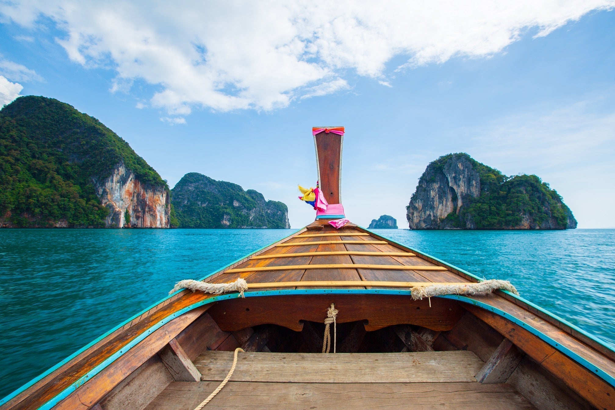 Image of Krabi Full Day Luxury Longtail Boat: 6 Island Hopping Adventure