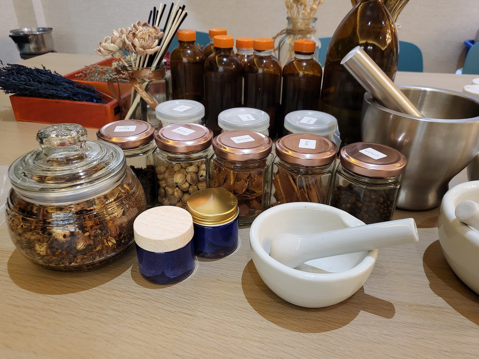 Hands-On Thai Wellness Workshop: Yadom Herbal Inhaler & Aroma Diffuser DIY