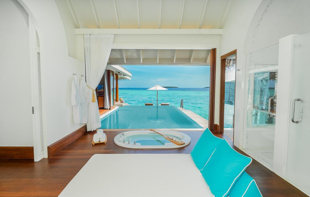Image of Maldives Opulence Getaway: 4 Days of Pure Luxury - Anantara Kihavah Over-Water Pool Villa