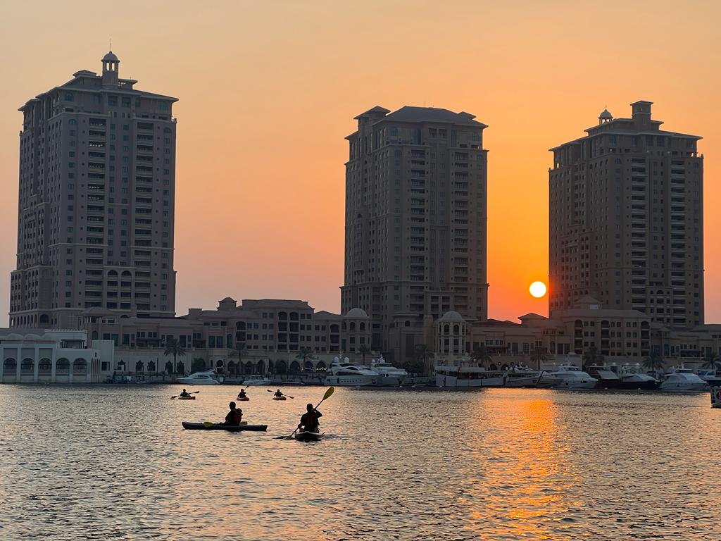 Image of Luxury Waters Experience: Kayaking & SUP at The Pearl’s Stunning Marina