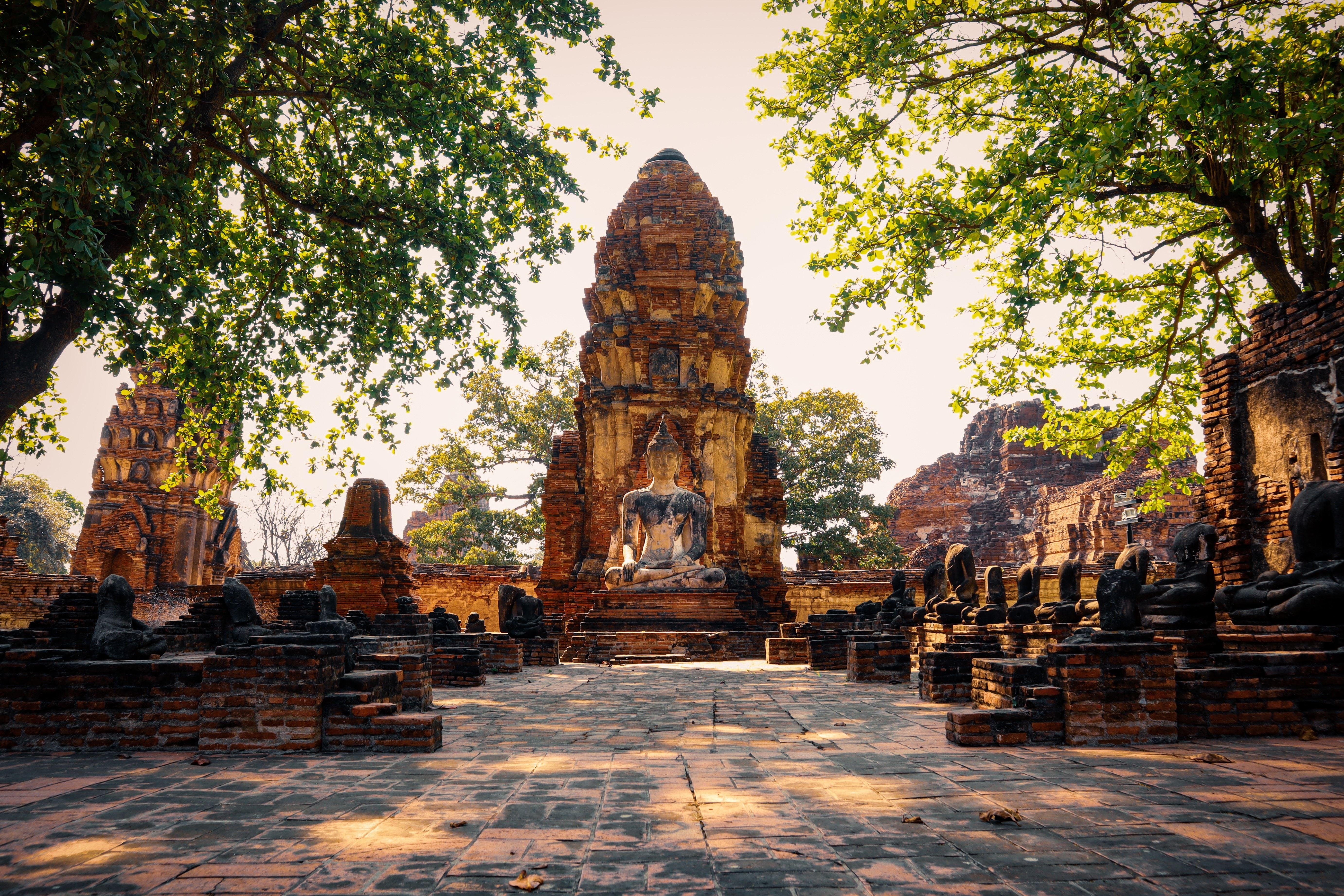 Image of From Bangkok to Ancient Ayutthaya: Temples, Cafés & Classic Boathouse