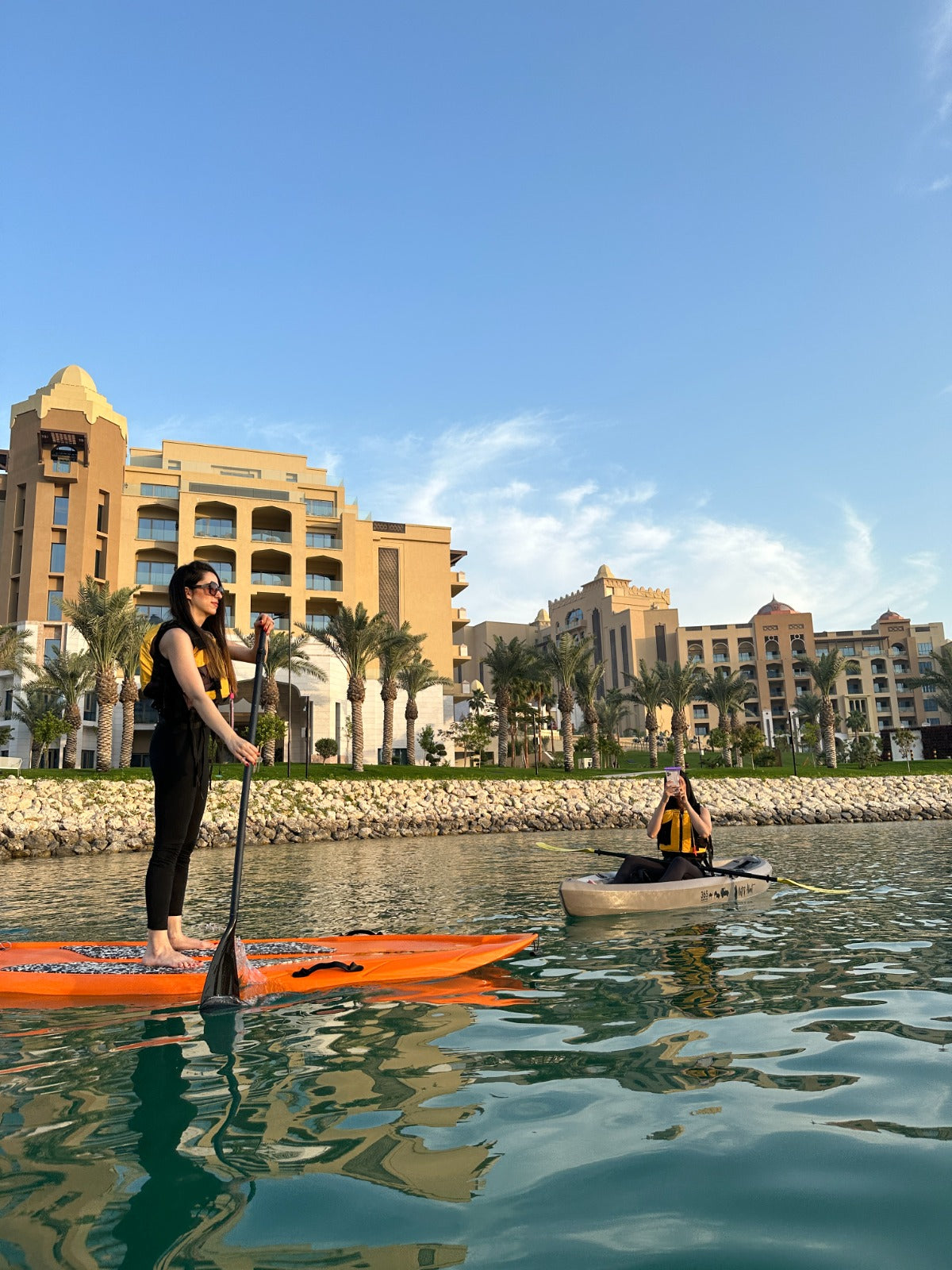 Luxury Waters Experience: Kayaking & SUP at The Pearl’s Stunning Marina