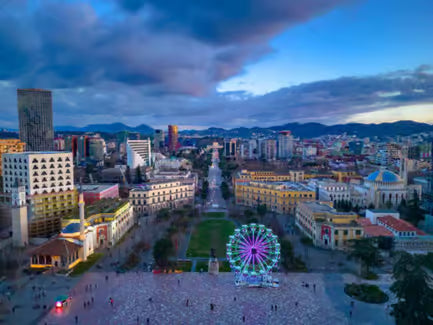 Capital to Clouds: Tirana City Highlights & Dajti Cable Car Experience