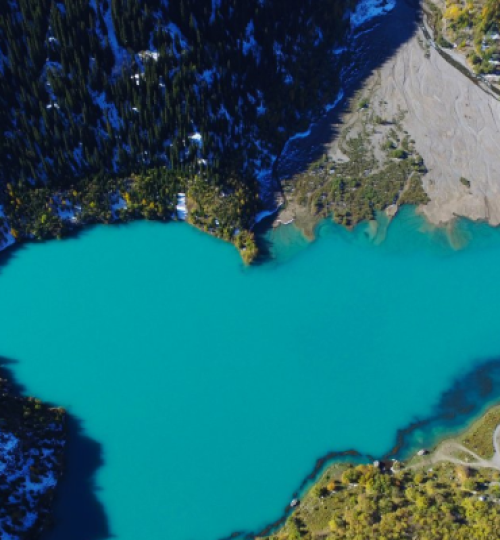 Image of Issyk Lake Day Trip Scenic Waterfalls Trout Farm and Golden Man Museum