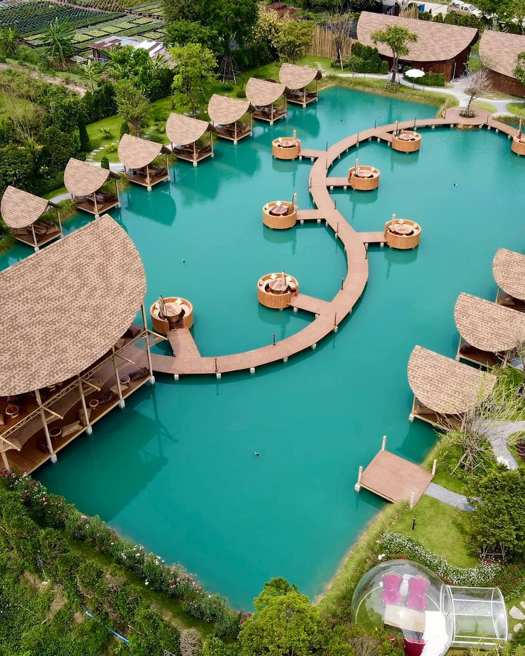 All-in-One IG Café Tour from Bangkok: Forests, Boats & Night Markets