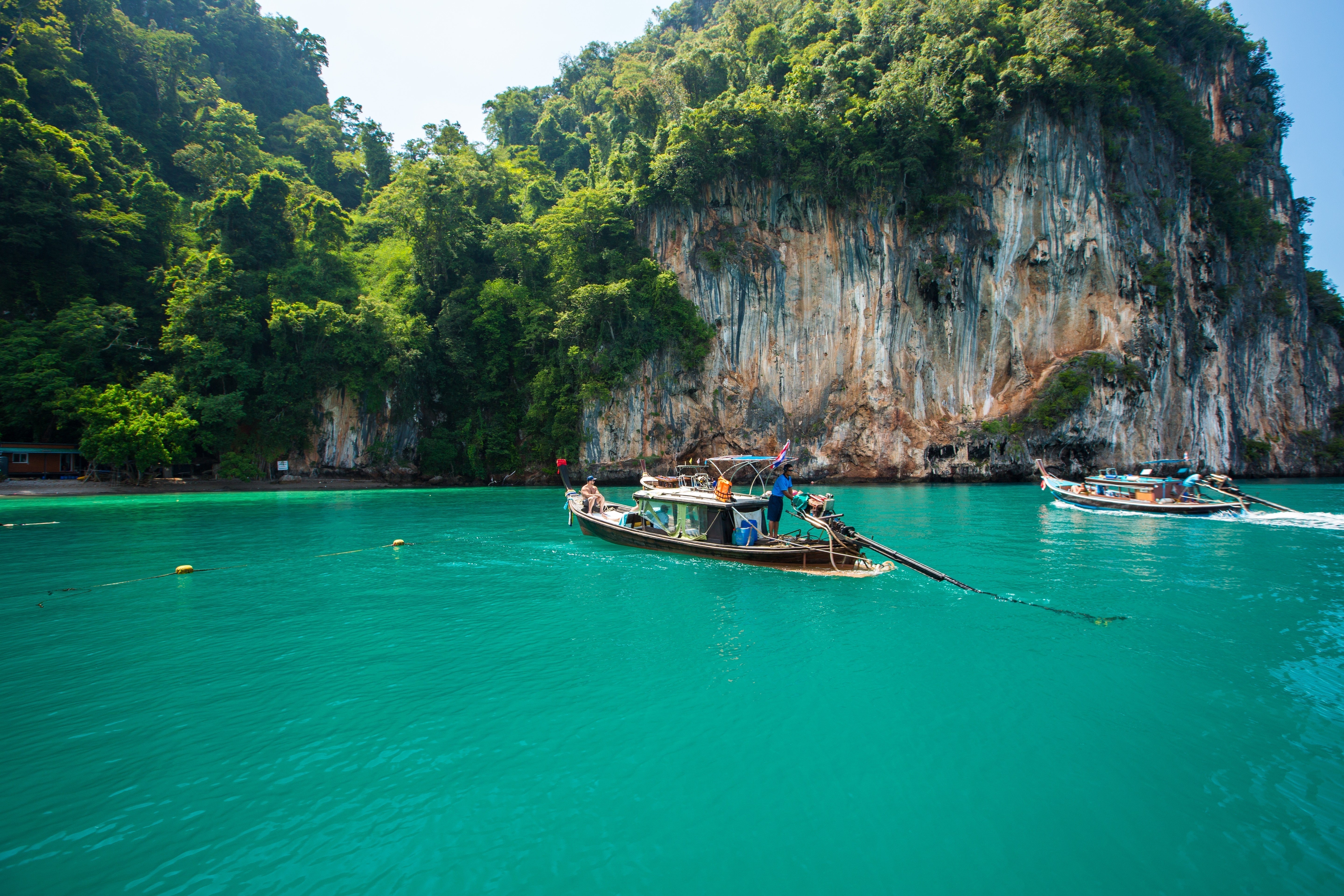 Image of Krabi: Half Day - 4 Island Hopping - Local Longtail Boat (Morning)