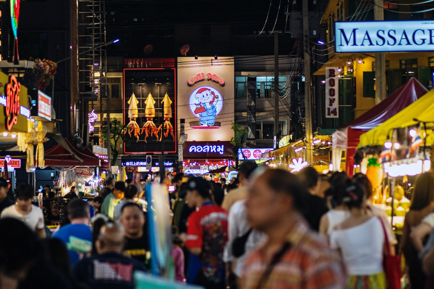 Image of From Street Bites to Skyline Views: Banthat Thong Foodie Walk