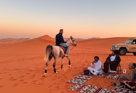Image of Riyadh Night Desert Escape — Guided Dune Safari, Dinner, Overnight Camp