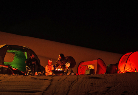 Image of Riyadh Night Desert Escape — Guided Dune Safari, Dinner, Overnight Camp