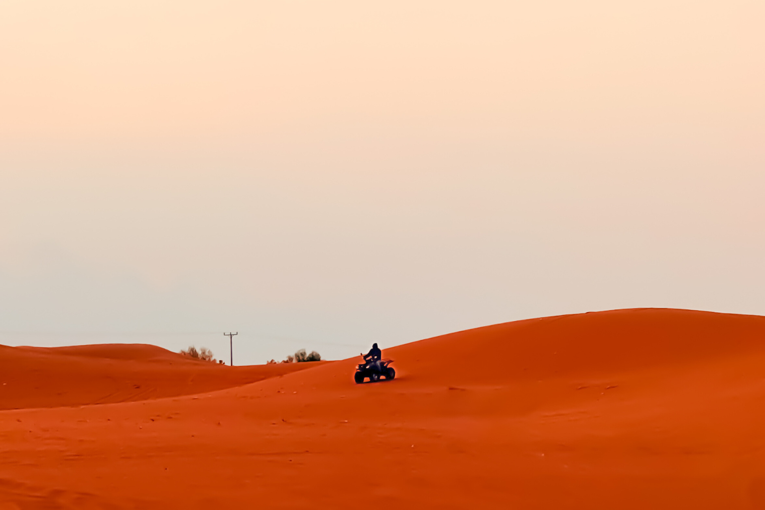 Image of Evening Desert Safari Near Riyadh — Red Sand Dunes Experience