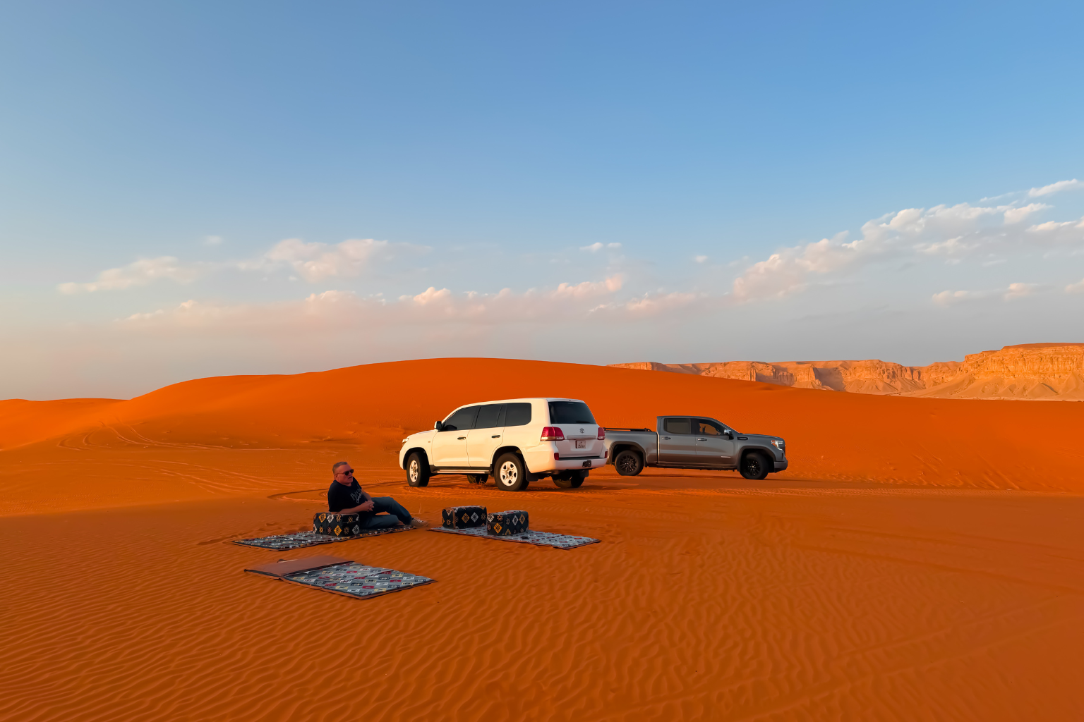 Image of Manjour Trail Adventure with Keshta & Desert Kabsa — Riyadh Excursion
