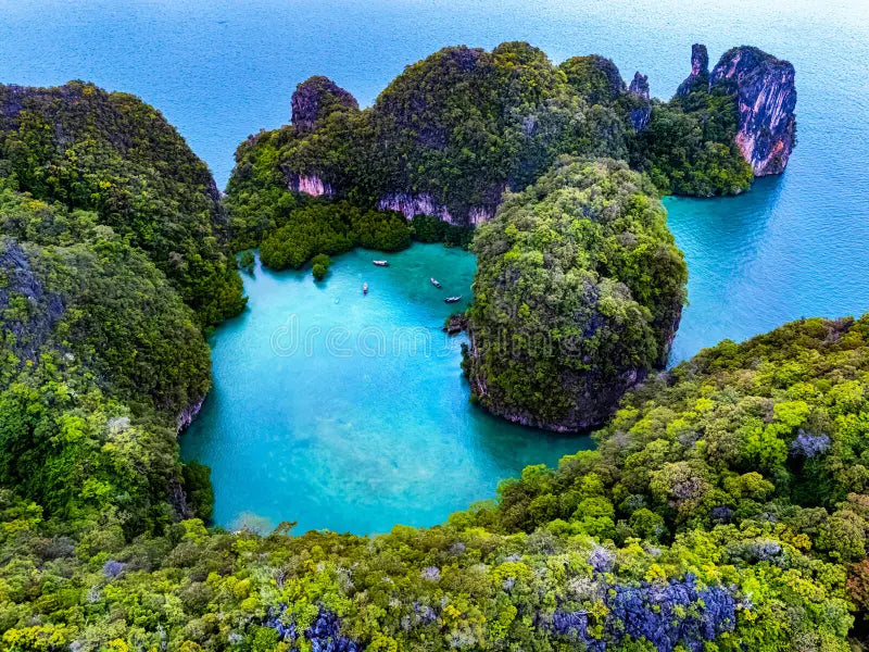 Image of Krabi: Half Day - 4 Island Hopping - Local Longtail Boat (Afternoon)