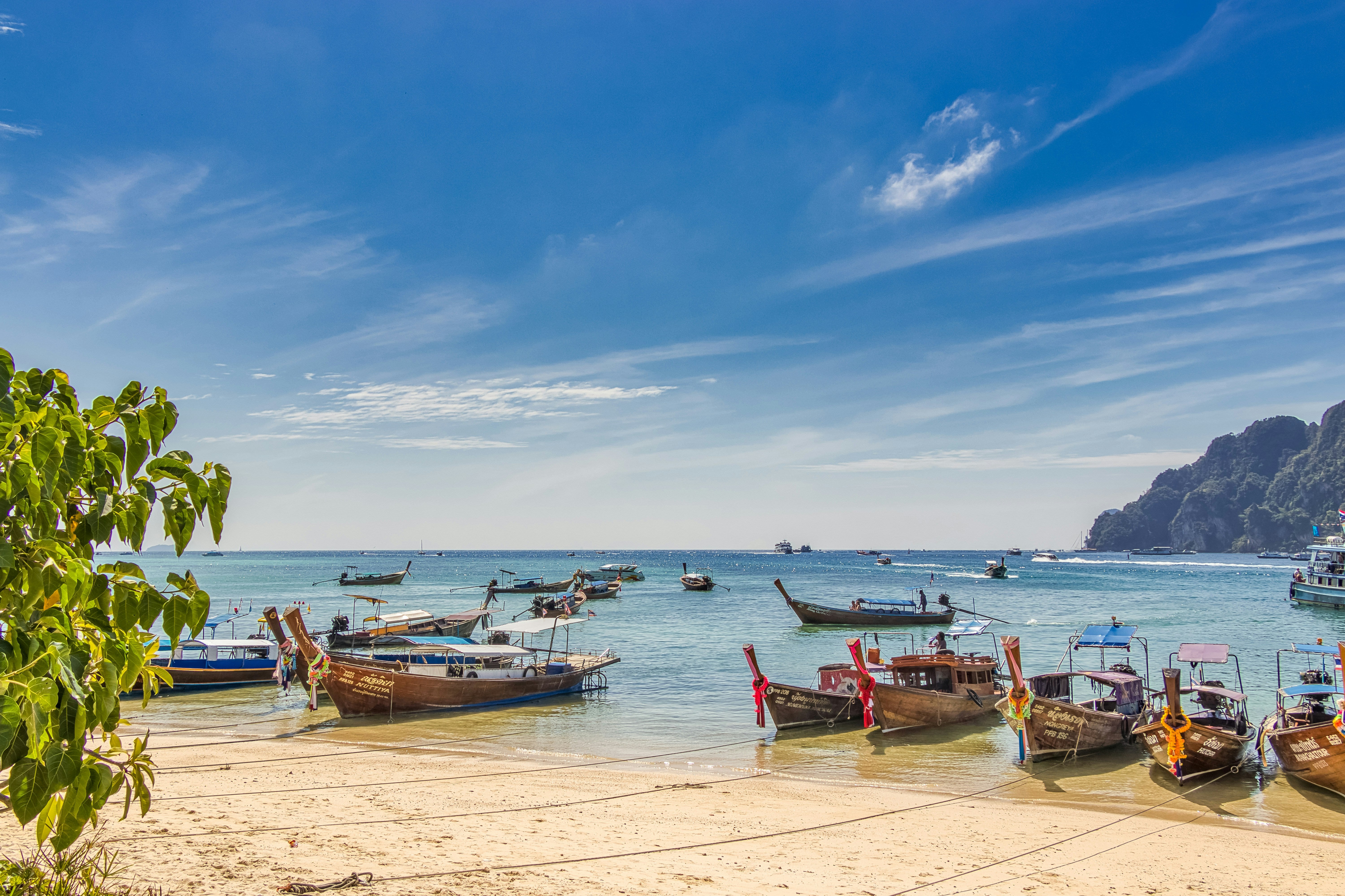 Image of Krabi Full Day Luxury Speed Boat 06: 6 Island Hopping Adventure with Sunset Experience