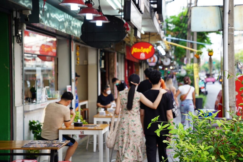Image of Bangkok Foodie Night Made Easy: Banthat Thong Street Eats & Rooftop Views