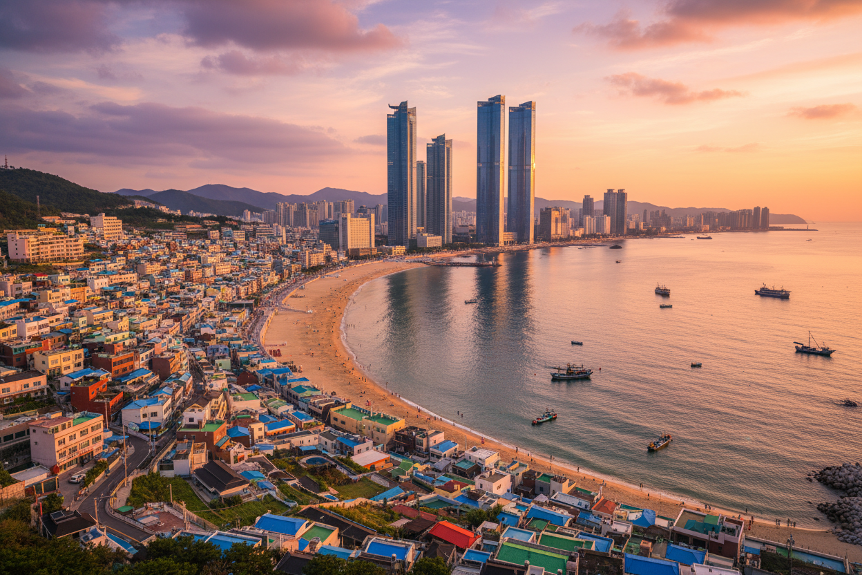 Image of Highlights of Busan Guided Tour: Markets, Temples & Ocean Views (8hours)