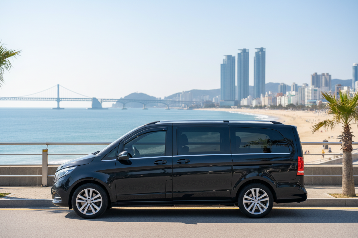 Image of Busan Comfort Ride: Reliable Pickup & Drop-Off Service (up to 7 pax)
