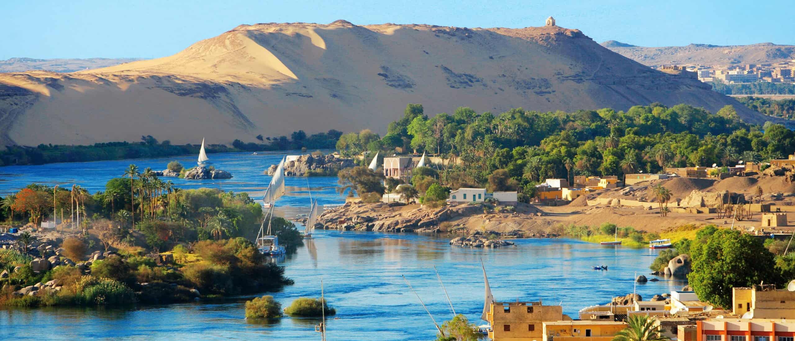 Image of Felucca Nile Cruise Luxor — Traditional Boat Ride & Riverside Views