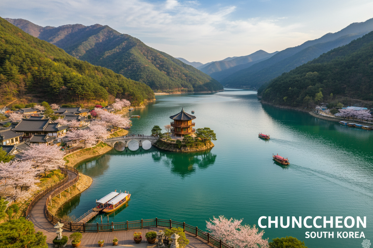 Image of Lakeside Peaks & Vivaldi Escape: From Seoul to Chuncheon + Hongcheon Day Drive (10 hrs)