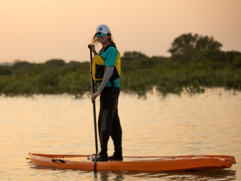 Paddle Through Paradise: Al Mafjar Mangroves Kayaking & SUP Nature Escape