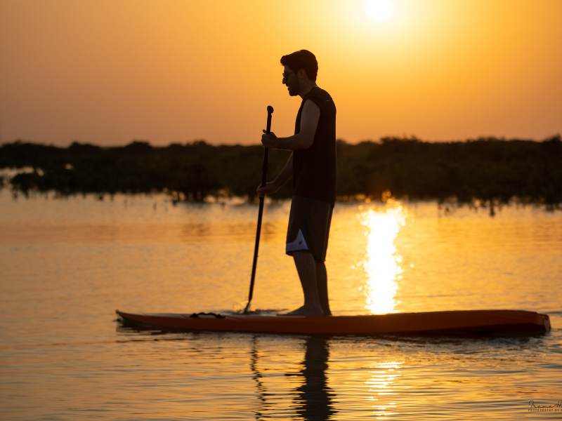 Image of Paddle Through Paradise: Al Mafjar Mangroves Kayaking & SUP Nature Escape
