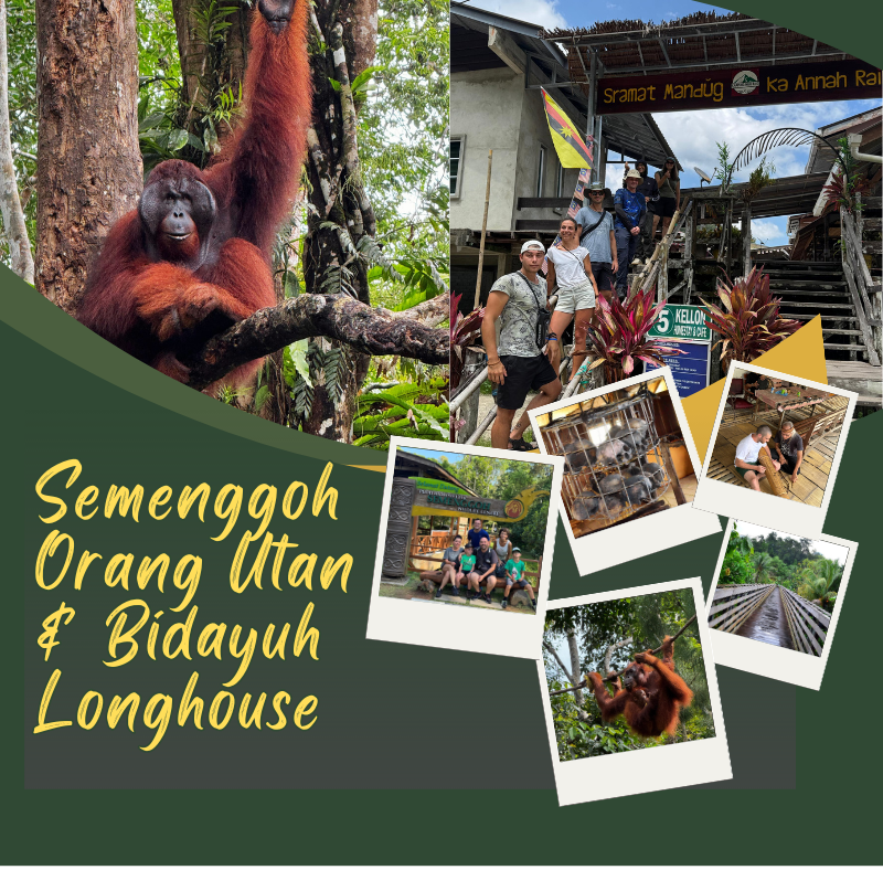 SEMENGGOH ORANGUTAN & BIDAYUH LONGHOUSE