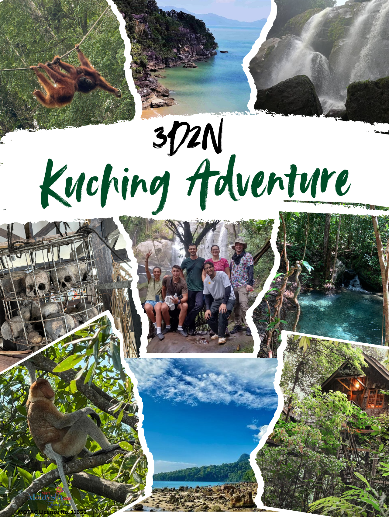 3D2N KUCHING ADVENTURE