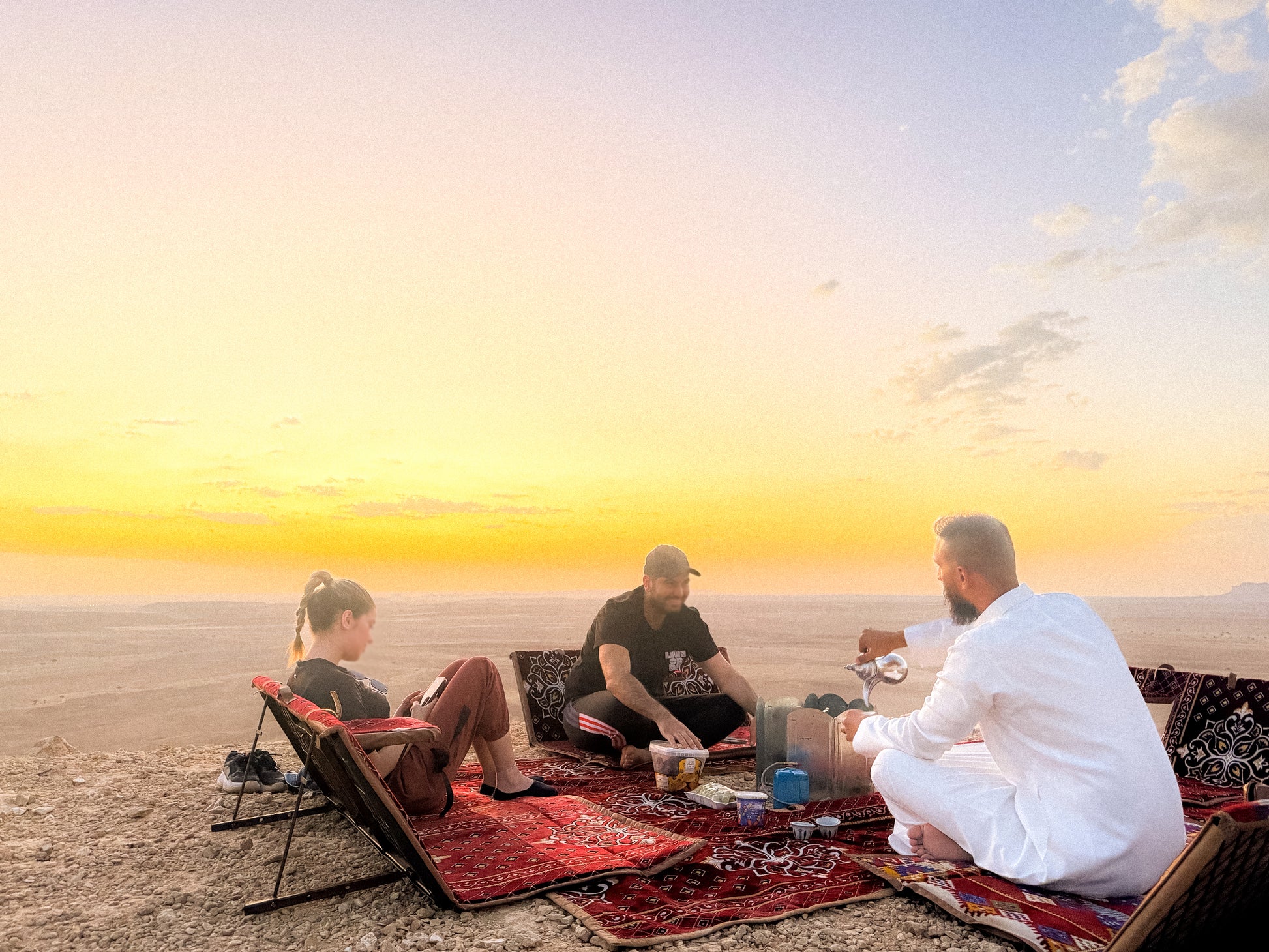 Manjour Trail Adventure with Keshta & Desert Kabsa — Riyadh Excursion