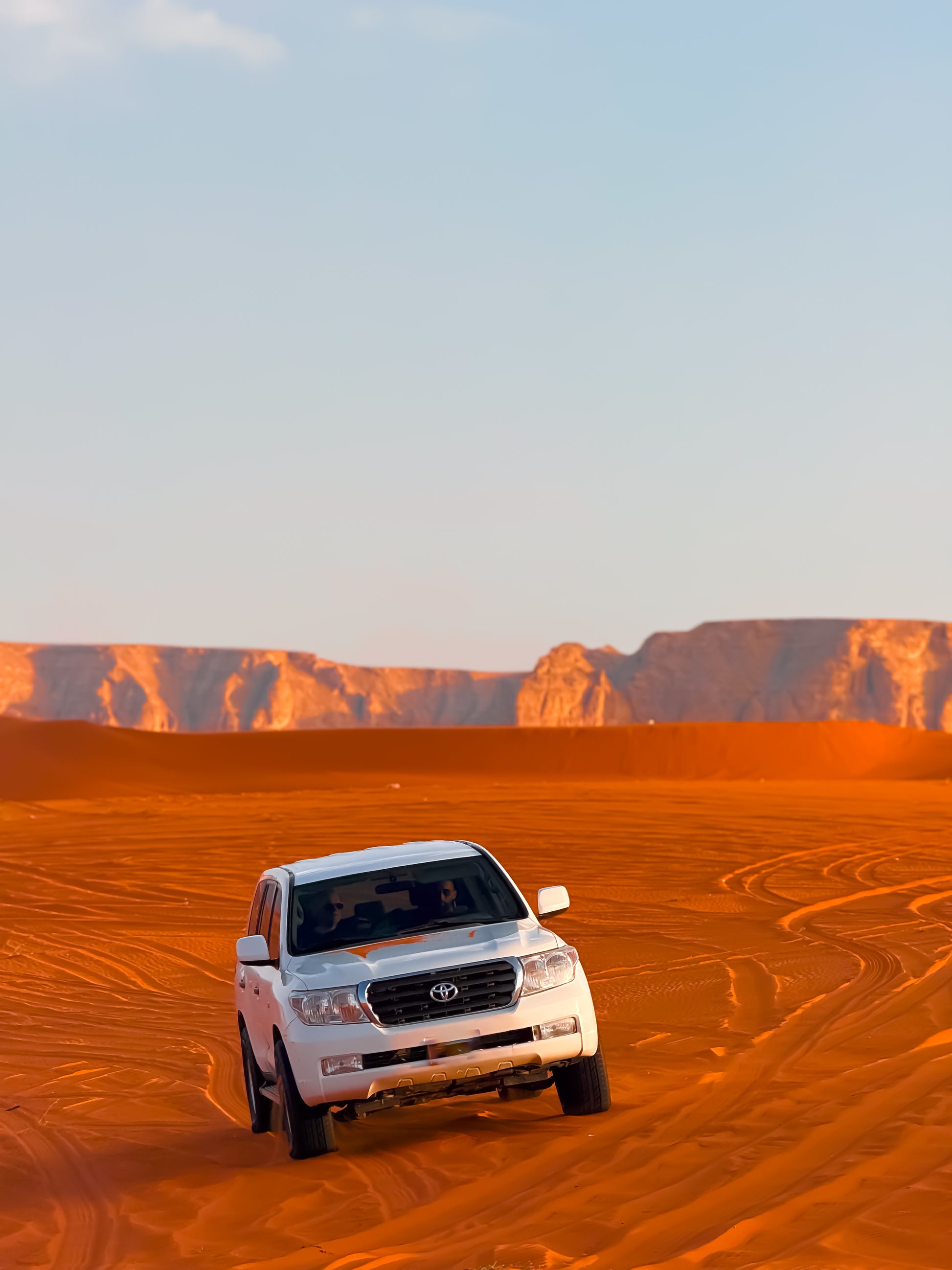 Evening Desert Safari Near Riyadh — Red Sand Dunes Experience