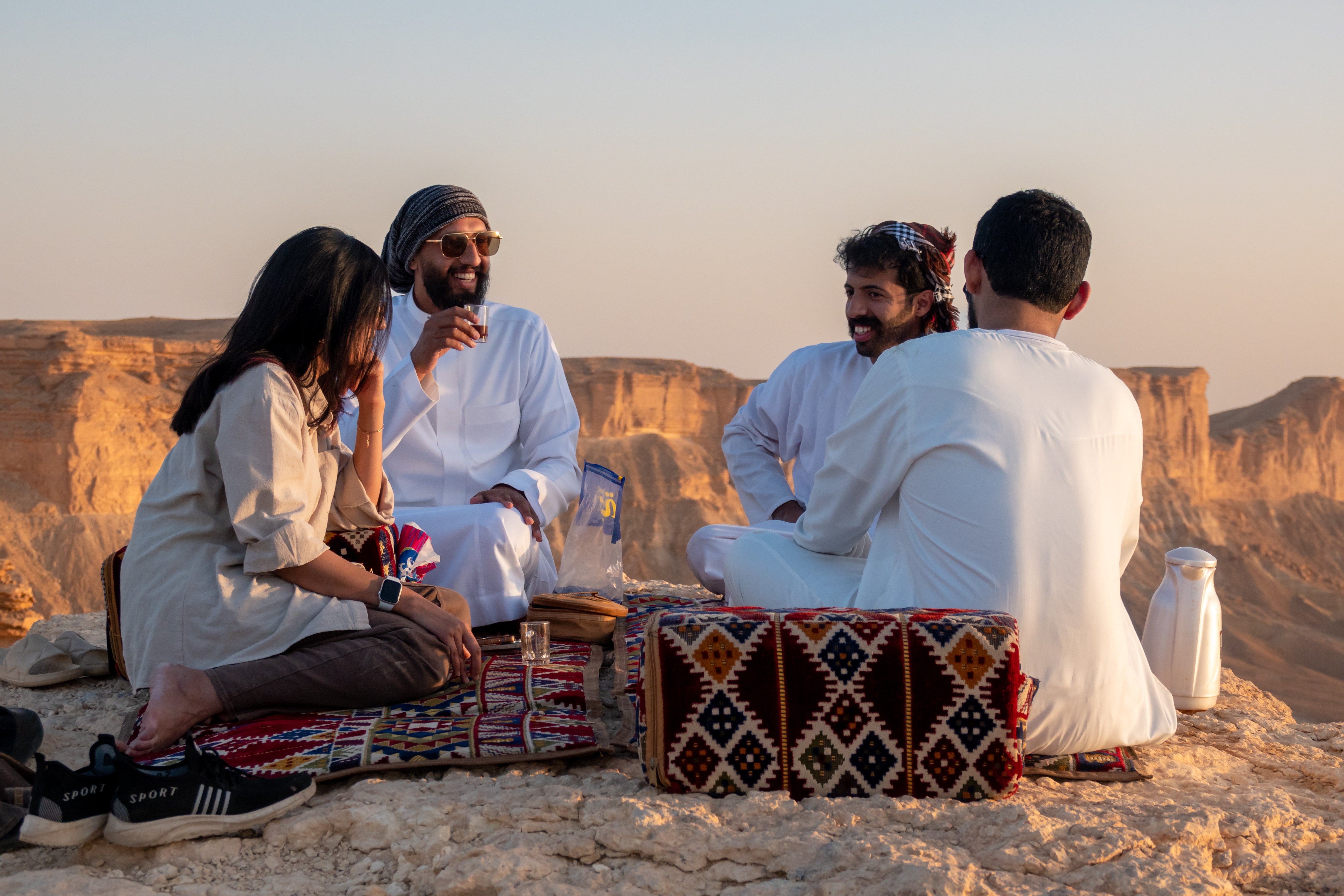 Image of Manjour Trail Adventure with Keshta & Desert Kabsa — Riyadh Excursion