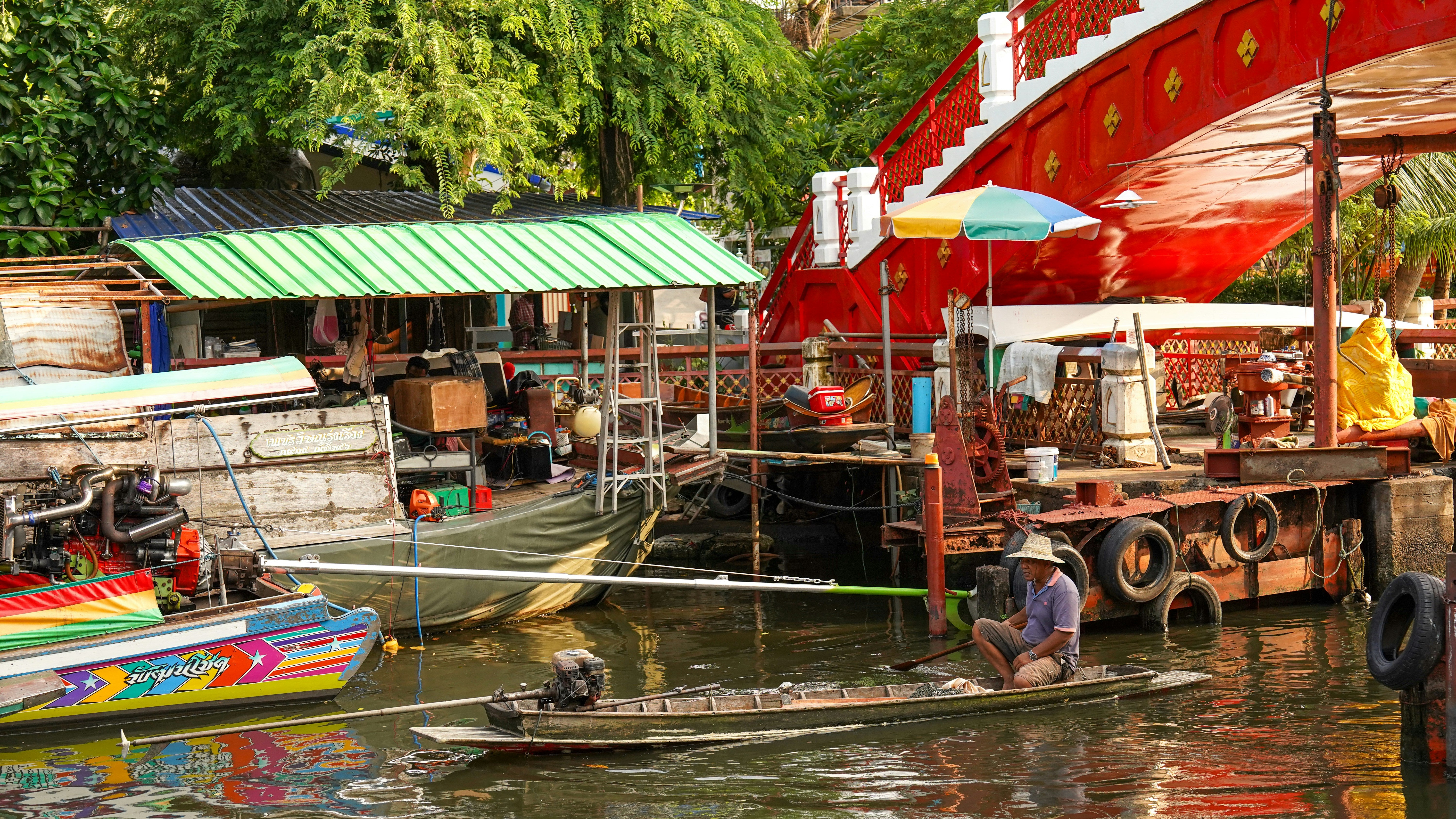 Image of Bangkok Canal & Tuk Tuk Tour