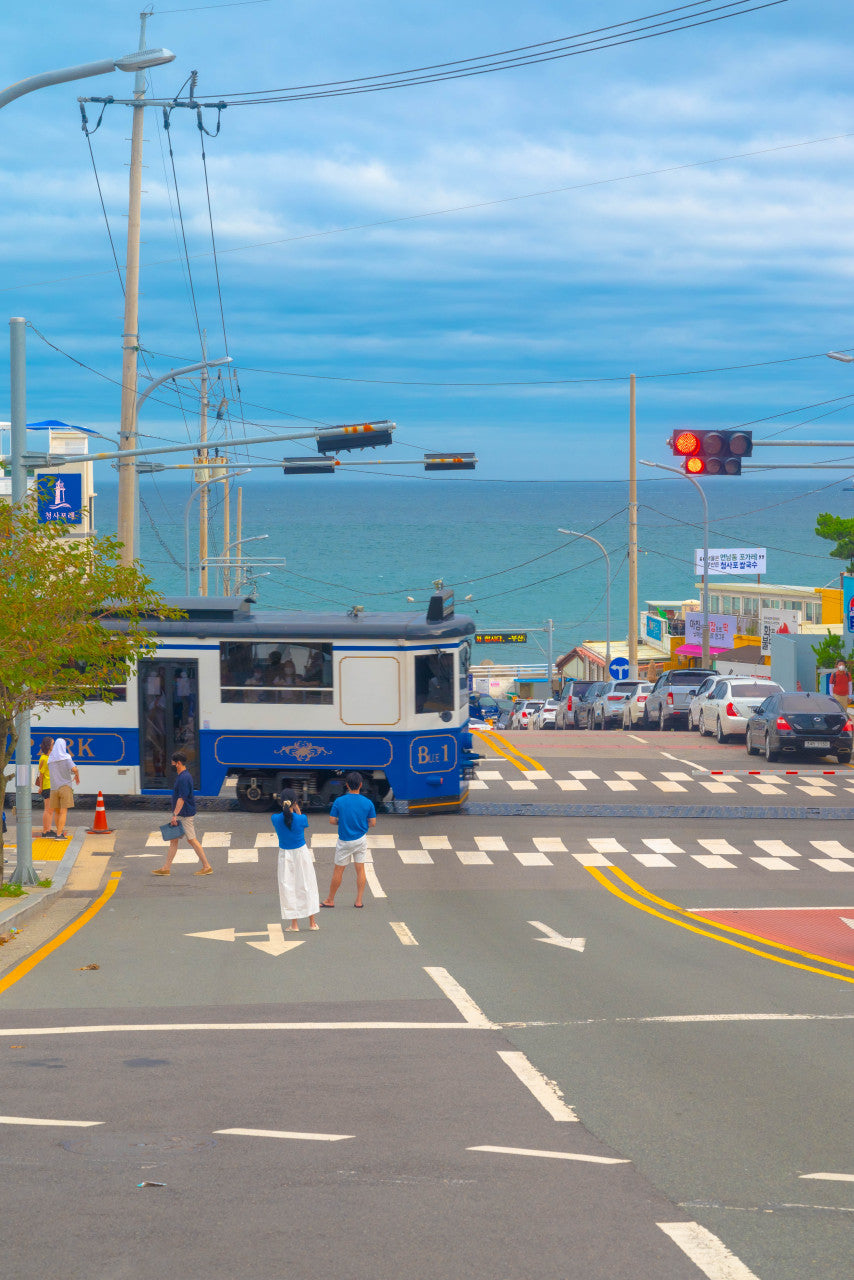 Blue Line Park Beach Train Busan