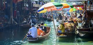 Image of Bangkok: Train & Floating Market with Ancient City Tour