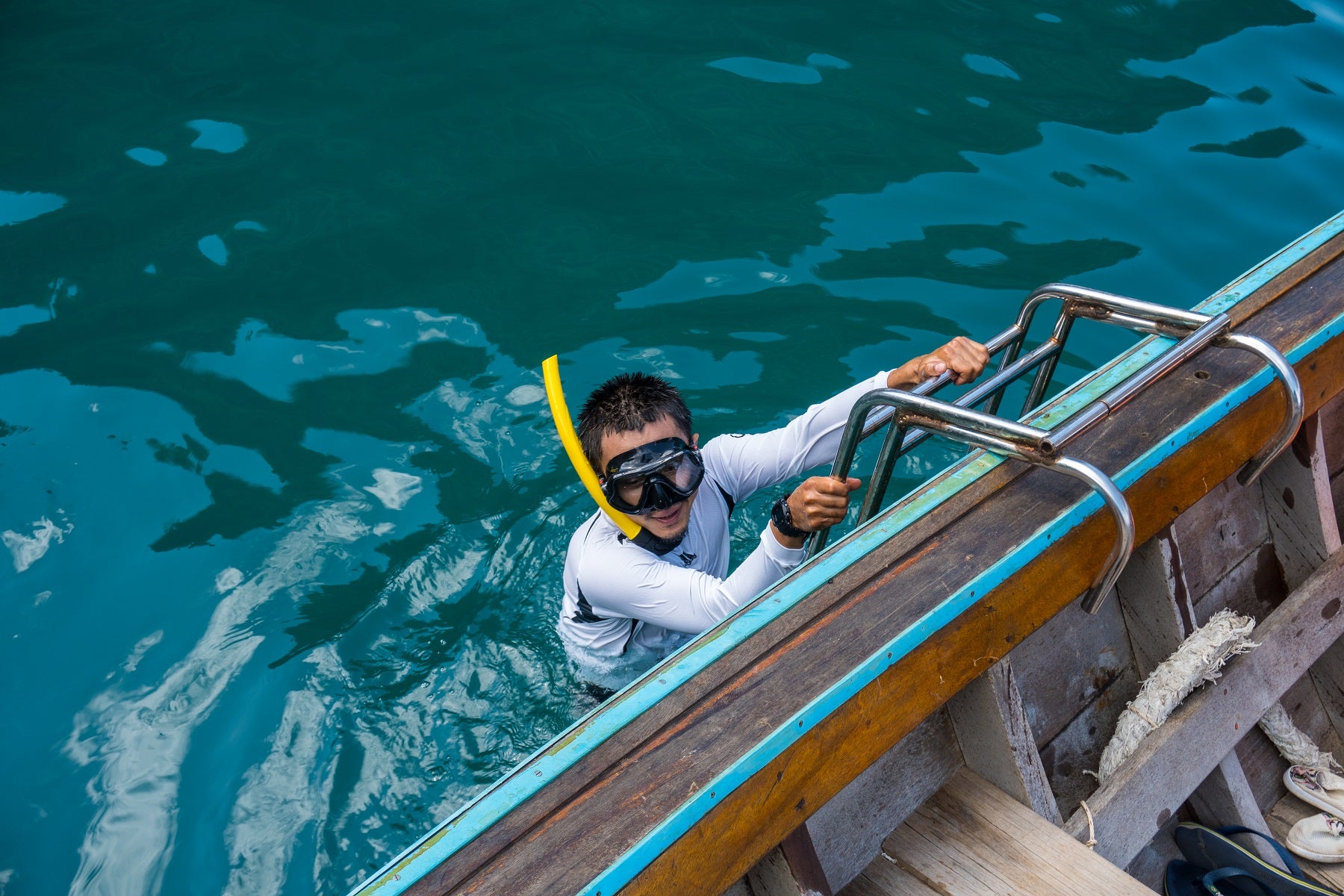 Tropical Treasures: Journey through the Wonders of Hong Island - Local Longtail Boat