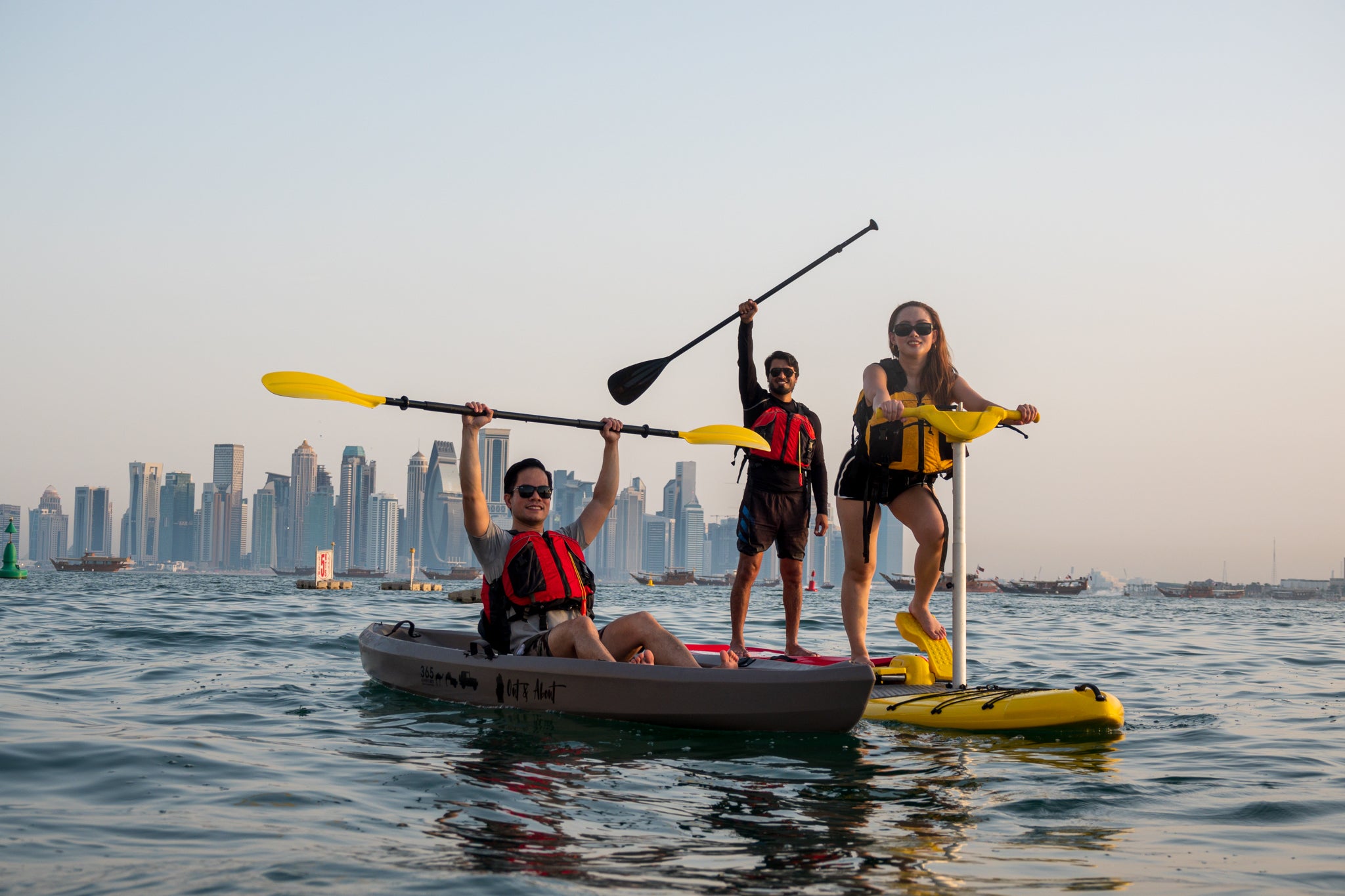 Image of Luxury Waters Experience: Kayaking & SUP at The Pearl’s Stunning Marina