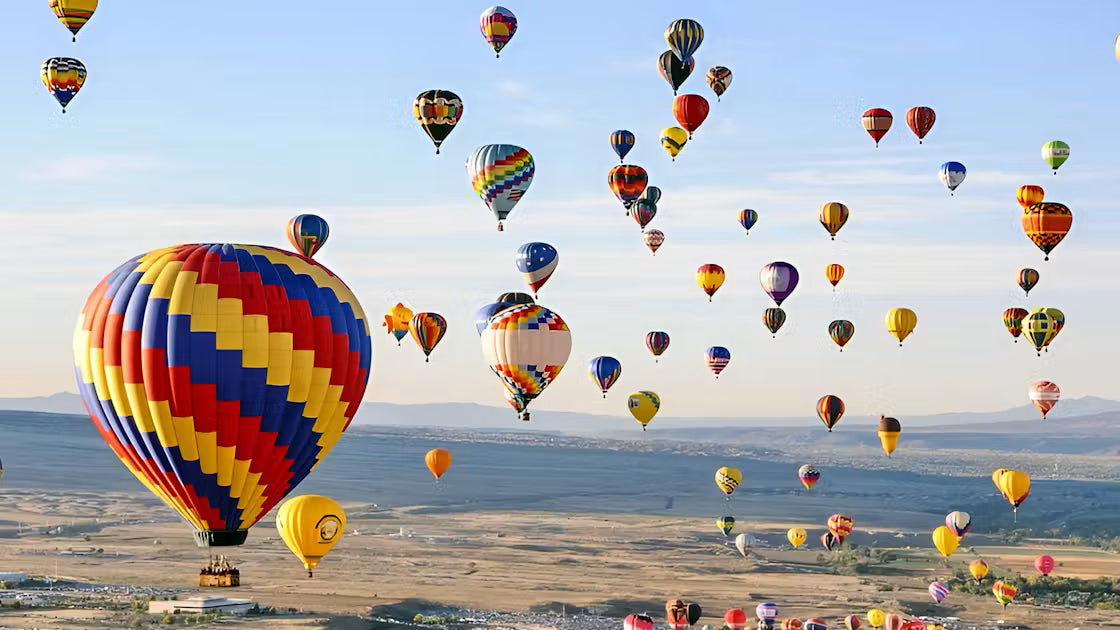 Image of Luxor Hot Air Balloon Ride – Sunrise Flight Over Ancient Egypt