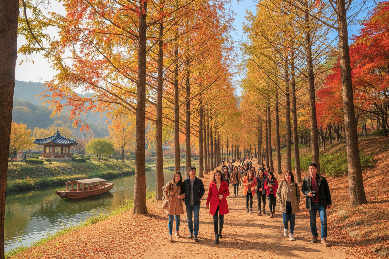 Image of Best of Gapyeong Day Tour: Nami Island, Ginseng Museum & Garden of Morning Calm (Muslim-Friendly)