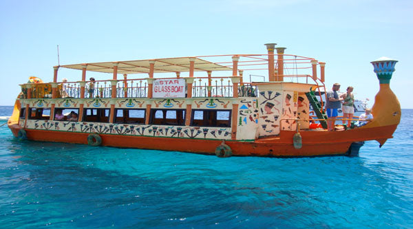 Glass Boat Cruise to Near & Far Garden — Red Sea Sightseeing from Sharm