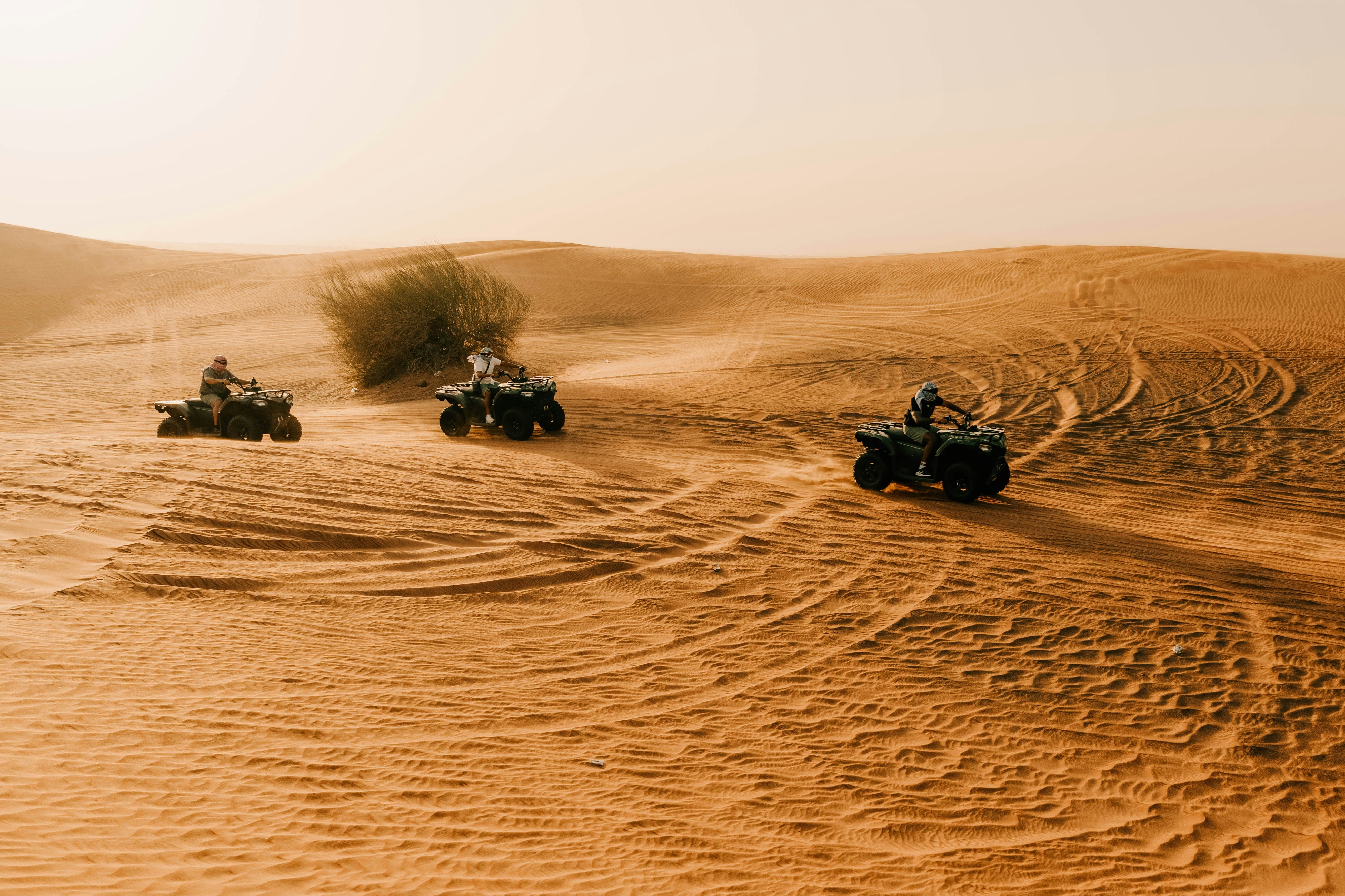 Image of Sunrise or Sunset Quad Bike Tour Giza — Pyramids Desert Safari Experience