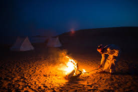 Image of Sunset Camel Safari & Bedouin Dinner — Sharm El Sheikh Desert Tour