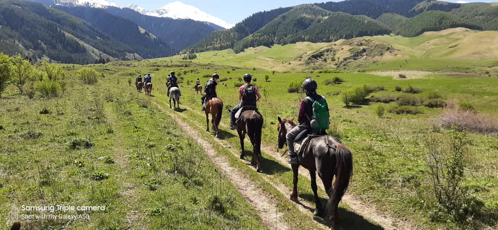 Image of 5D Riding to the Sky: Kilemche to Son-Kul Horseback Adventure